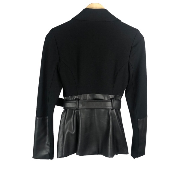 Marciano knit & faux leather jacket - Picture 2 of 10